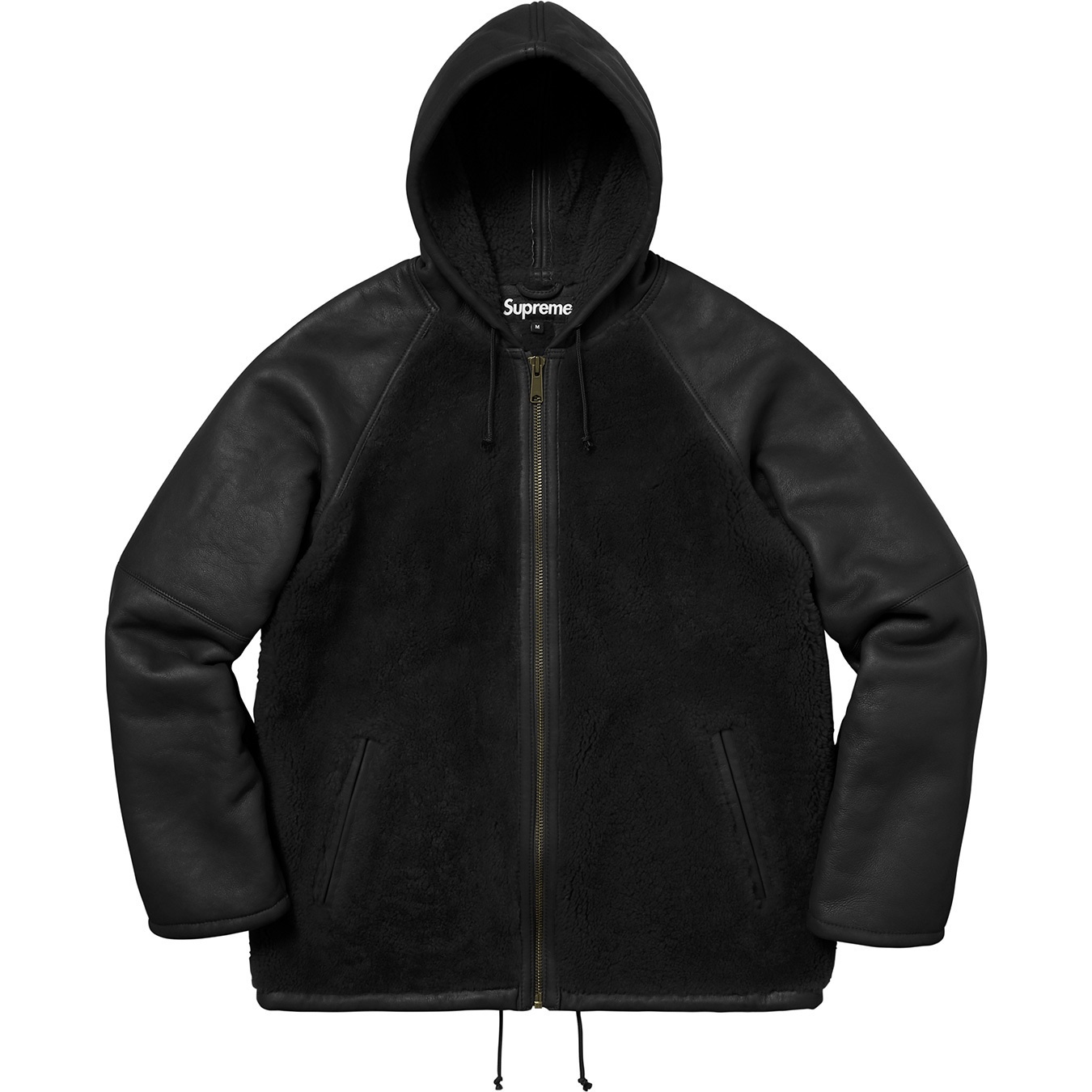 Reversed Shearling Hooded Jacket view 16